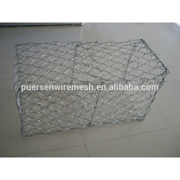 Hot Dipped Galvanized Gabion Korb zum Verkauf